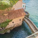 Terrace On Orrido Di Nesso Waterfall By Rent All Como
