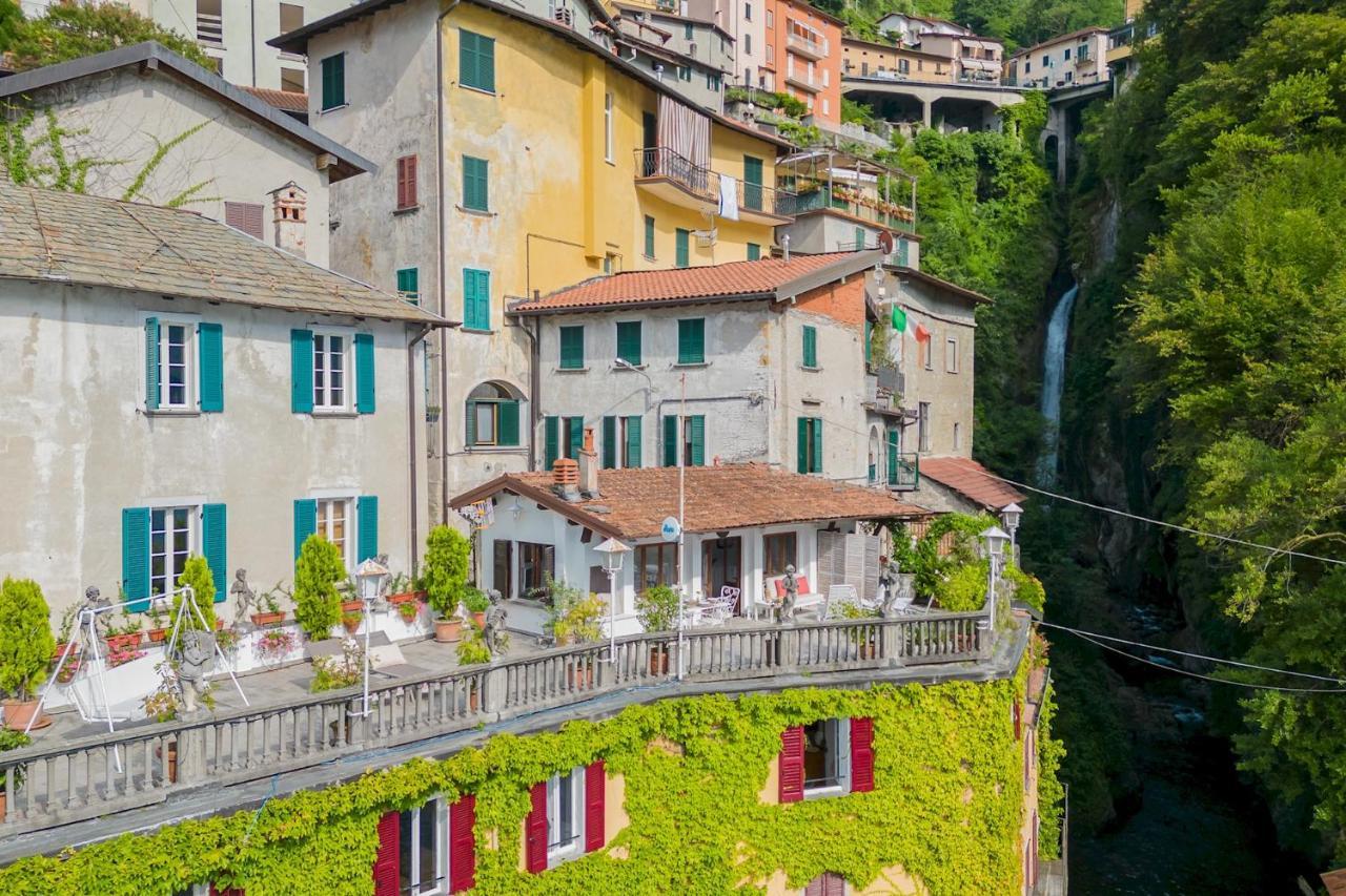 Terrace On Orrido Di Waterfall By Rent Apartment Nesso