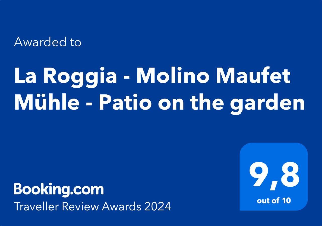 La Roggia - Molino Maufet Mühle - Patio On The Garden Ferienhaus