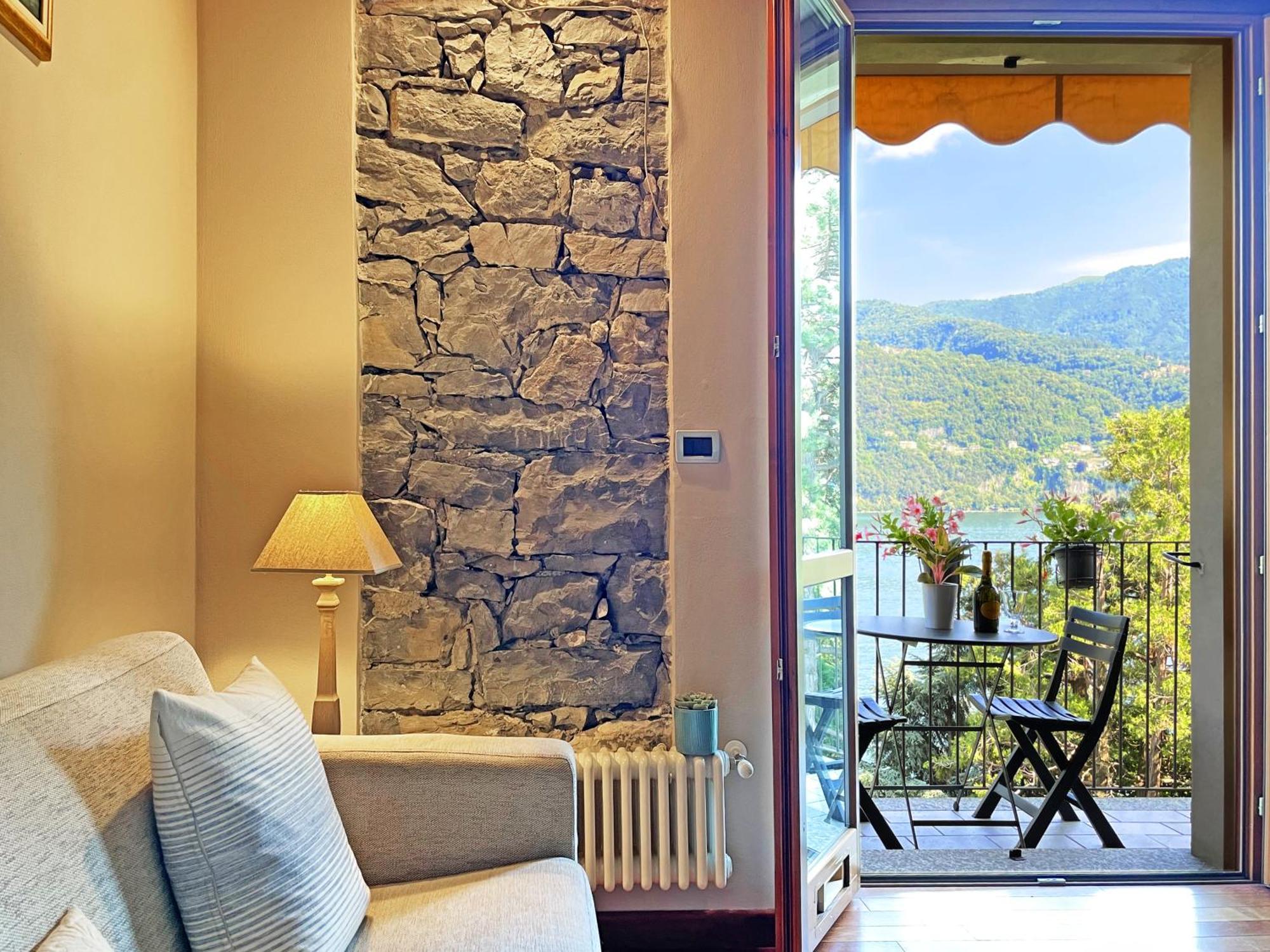 Apartment Balcony On The - Free Parking, View Laglio