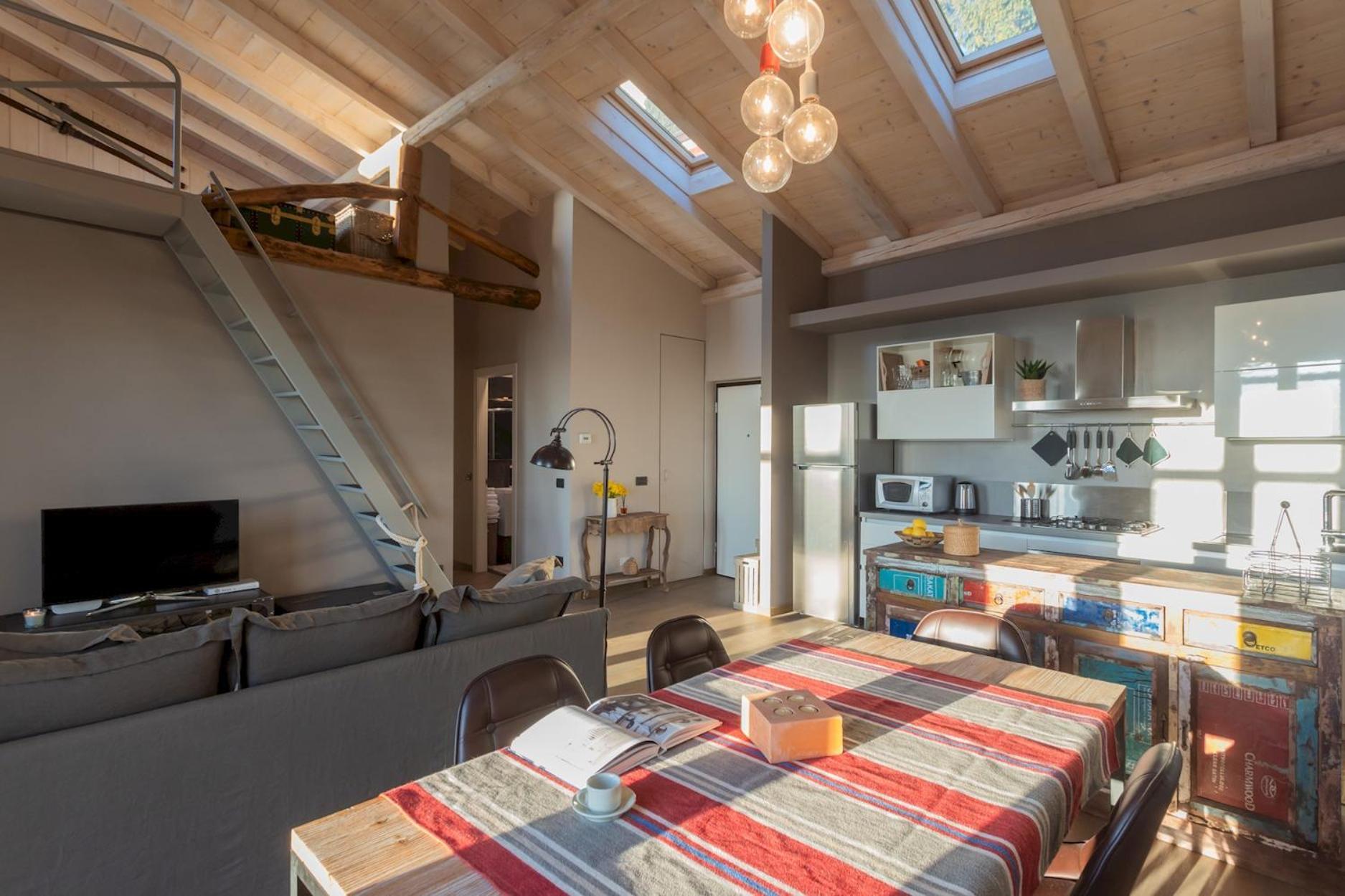 Apartment Sunset Terrace Loft - View On By Rent