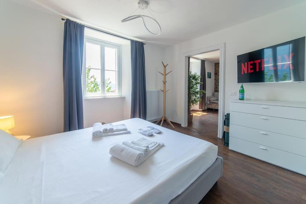 Amazing View With Jacuzzi, Private Garden And Gym Cernobbio