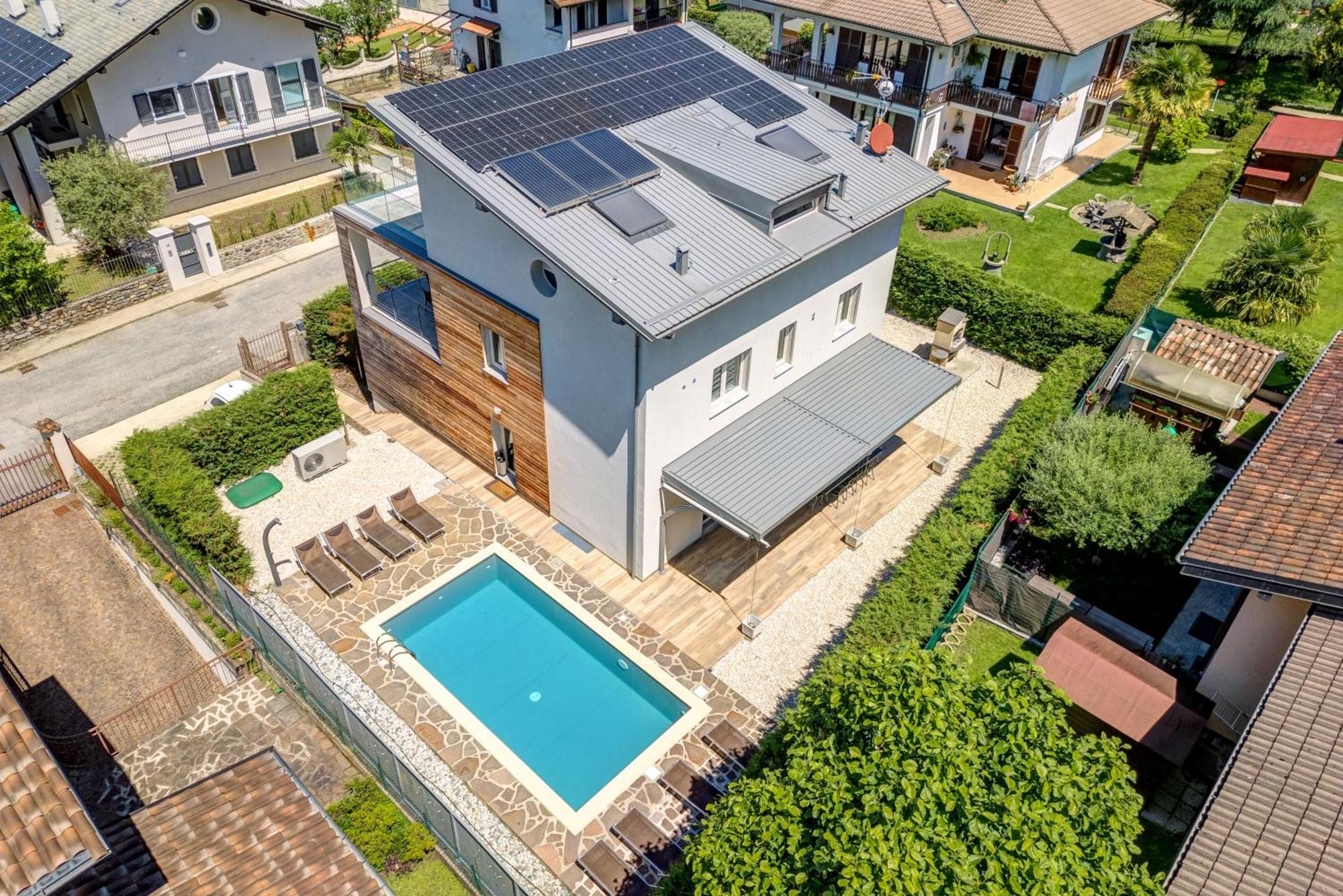 Ferienhaus Family With Pool And Amazing Panoramic Penthouse Colico