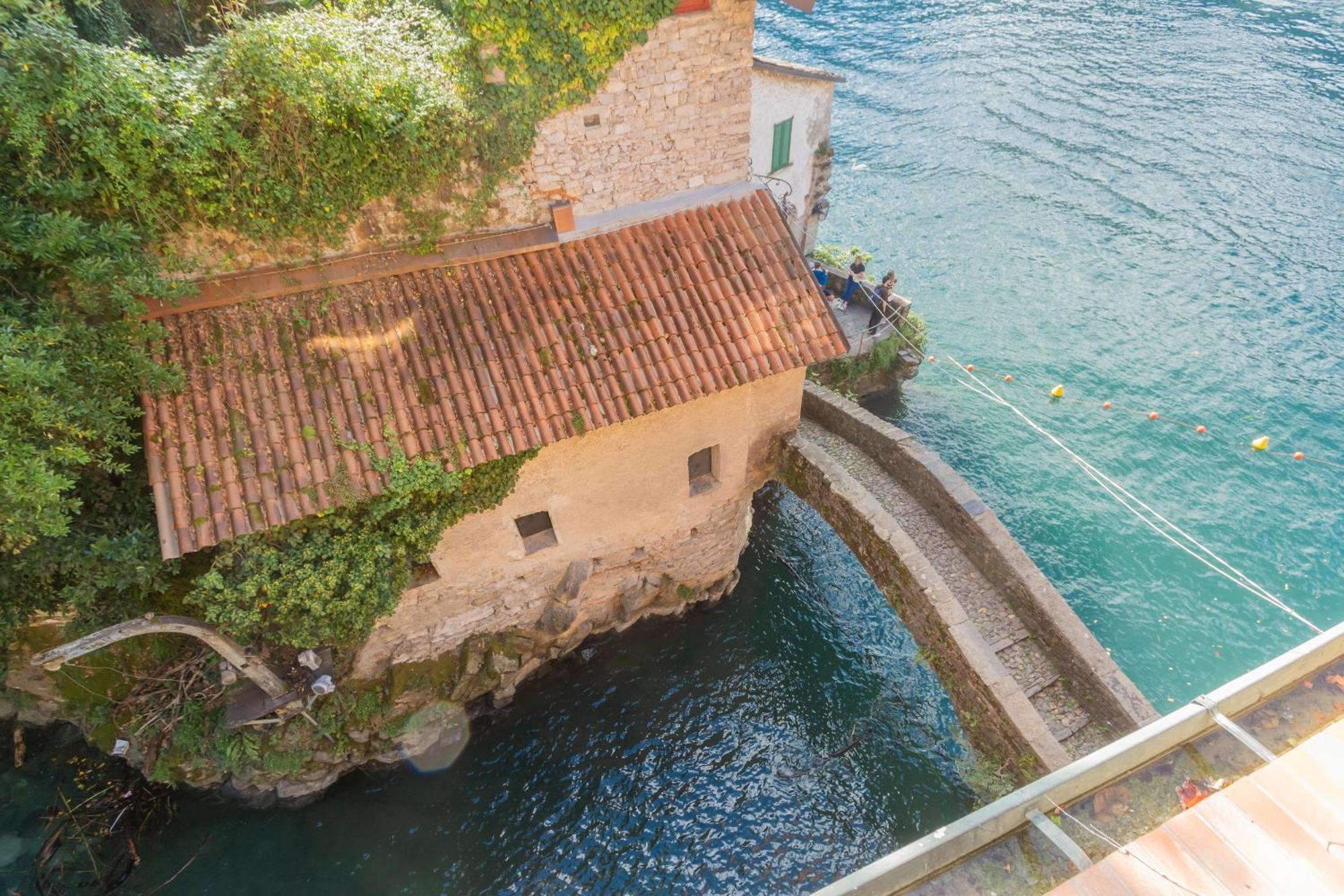 Apartment Terrace On Orrido Di Waterfall By Rent Nesso