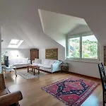 I D\'A Charming Penthouse - Lake View- Como- House-130 Mt-2 Double Bedrooms And 2 Double Bathrooms A Spacious Living Room-Full Equipped Kitchen-Private Garden And Terrace-Private Covered Parking