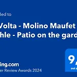 La Volta - Ancient Molino Maufet Watermill On Lake Como - Patio On The Garden