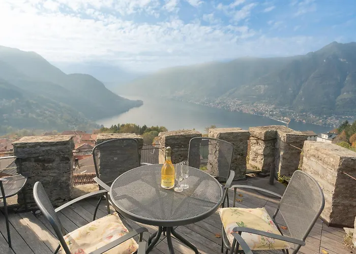 Villa Torre Di Palanzo With Magnificent View By Rent All Como