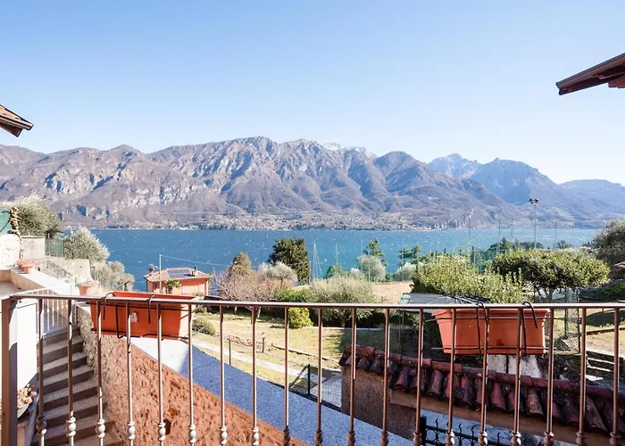Limonta Lake View Apartment With Private Parking