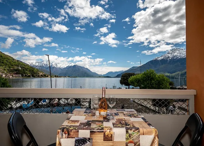 Lakeside Apartment With Balcony And Lake View Gravedona - Larihome A23