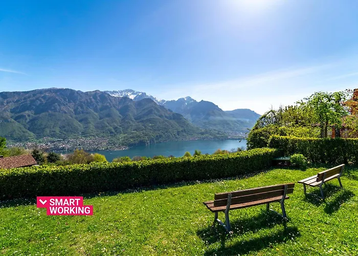 Panorama Lake And Garden By Wonderful Italy