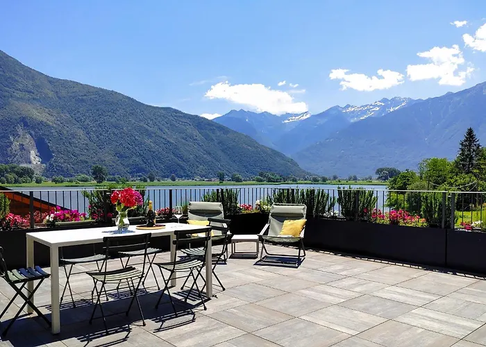 Dascio Oasi Ferienwohnung Dachterrassen Am See