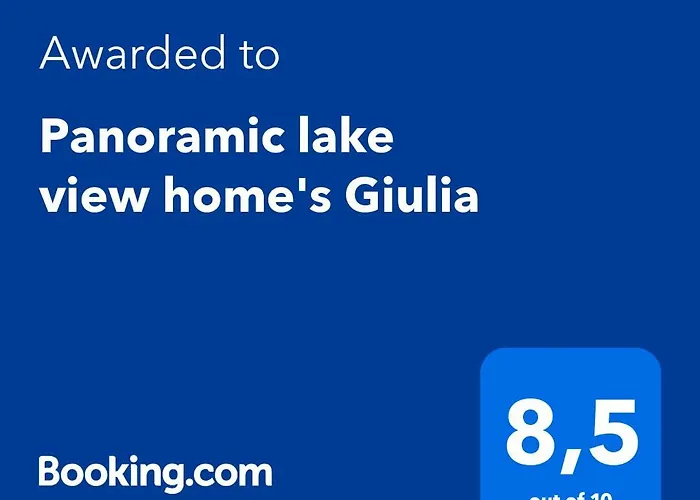Panoramic Lake View Home\'S Giulia