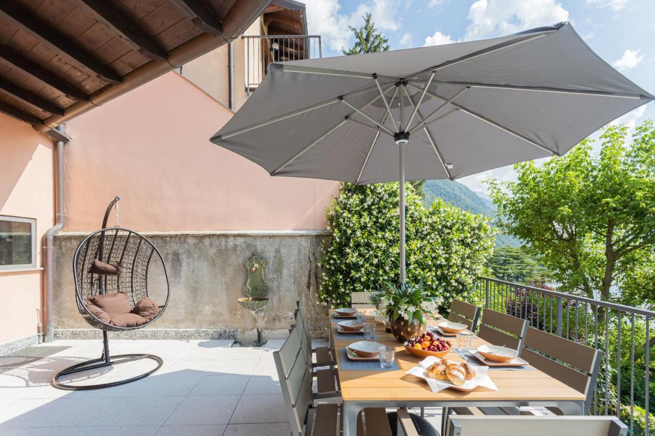 Castello With Jacuzzi & Priceless View By Rent Villa Argegno