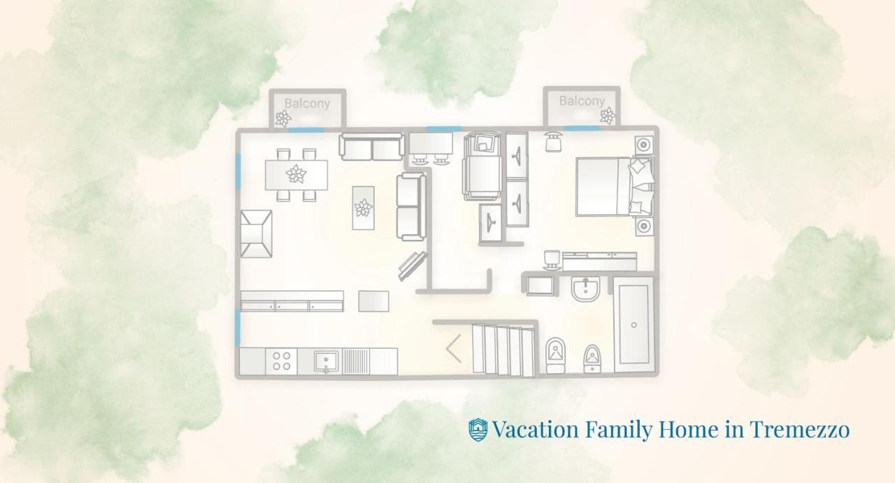 Vacation Family In By Rent Apartment Tremezzo