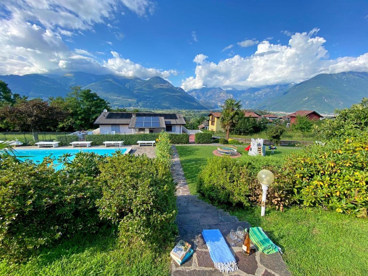 Apartment Sole 3 Garten Mit Pool Eg Colico