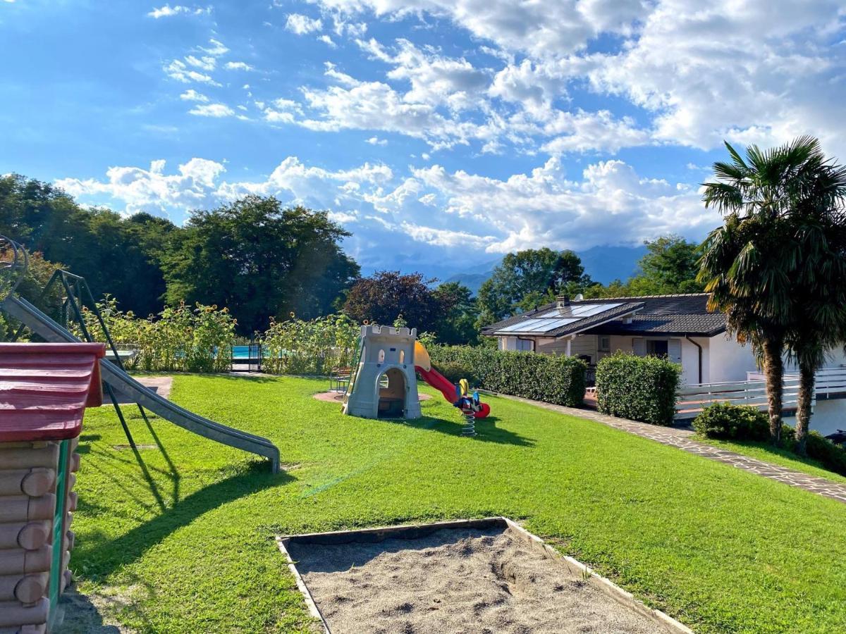 Sole 3 Garten Mit Pool Eg Apartment Colico