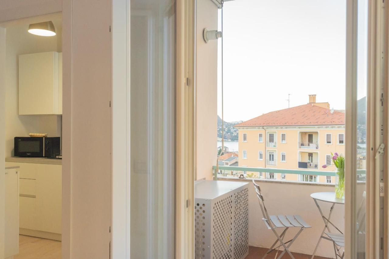Apartment White View By Rent Como