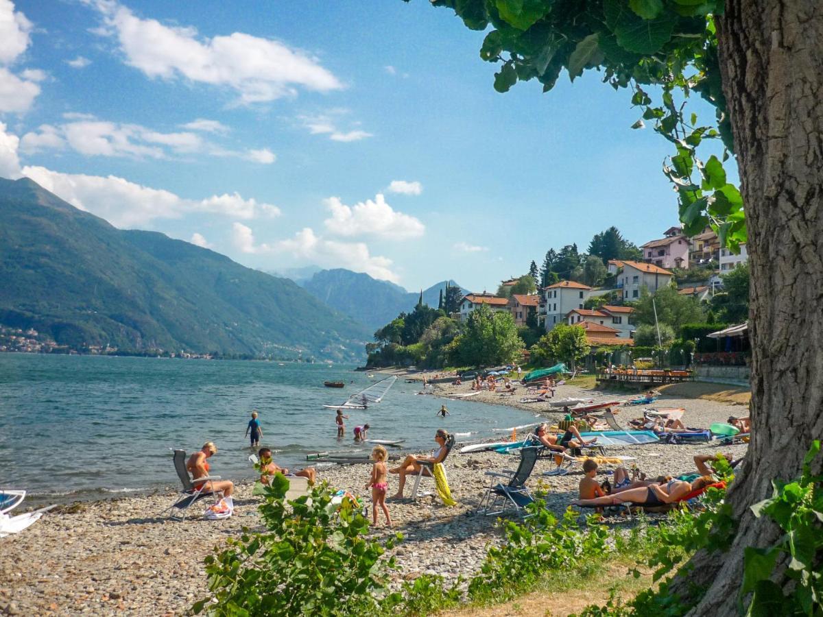 Riva Di Pianello Balkon-ferienwohnung Am See Pianello Del Lario