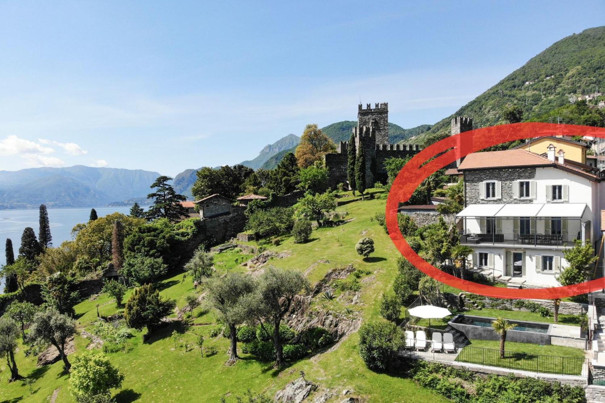 Ferienhaus Al Castello I Direkte Seefront I Pool I 12 Gaeste I 4sz - 4 Baeder
