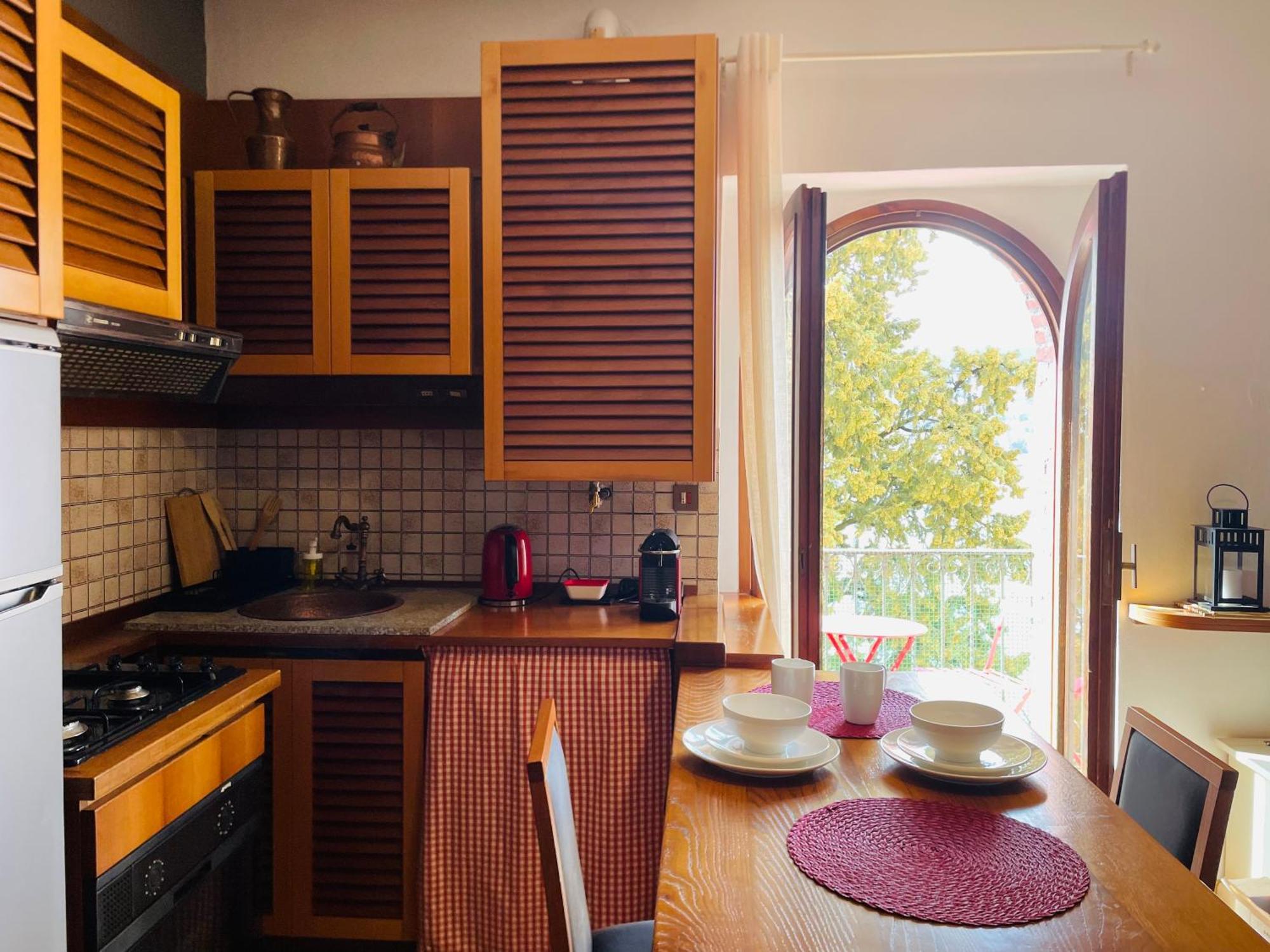 Apartment Front View On Viale Geno