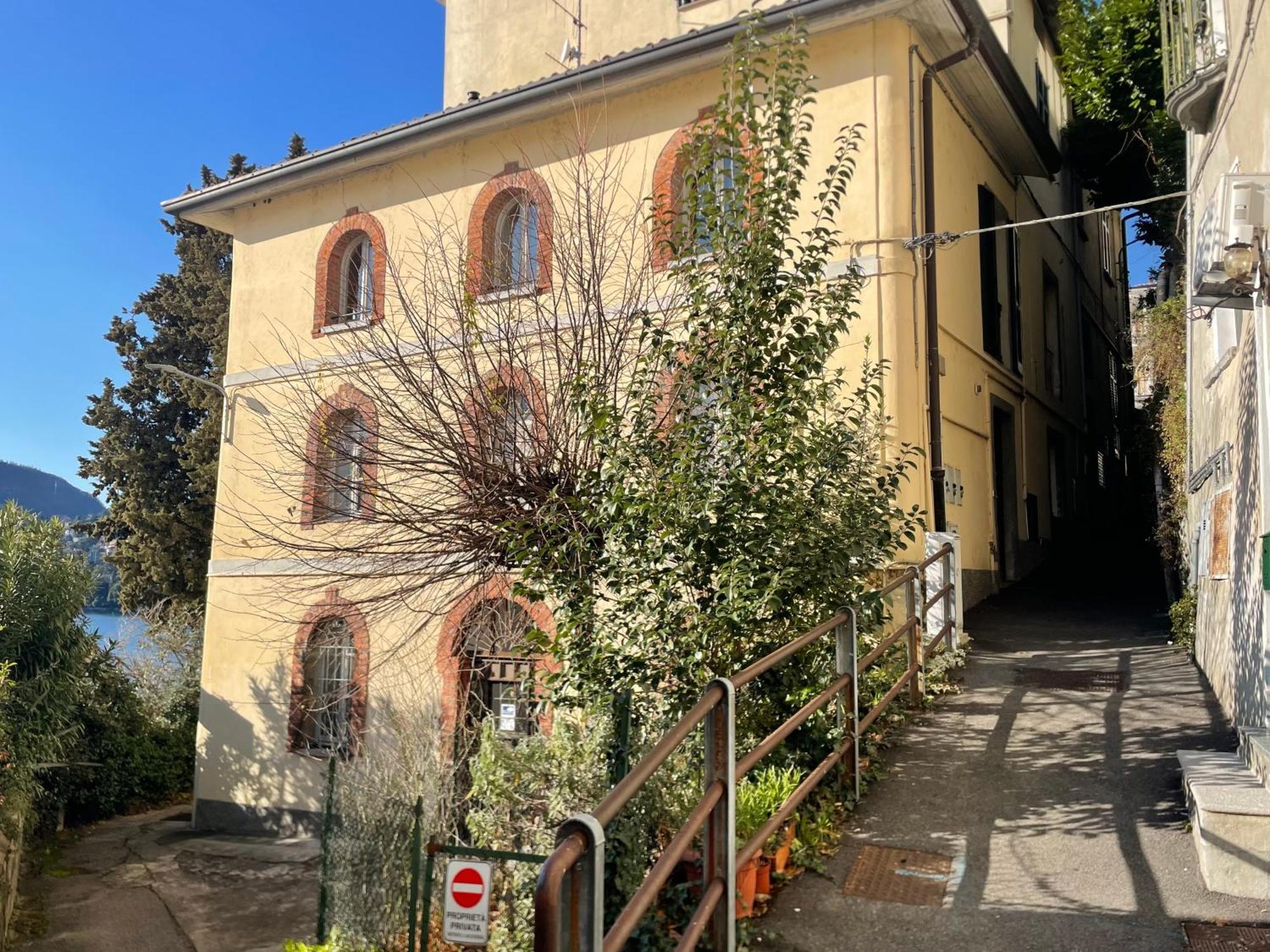 Front View On Viale Geno
