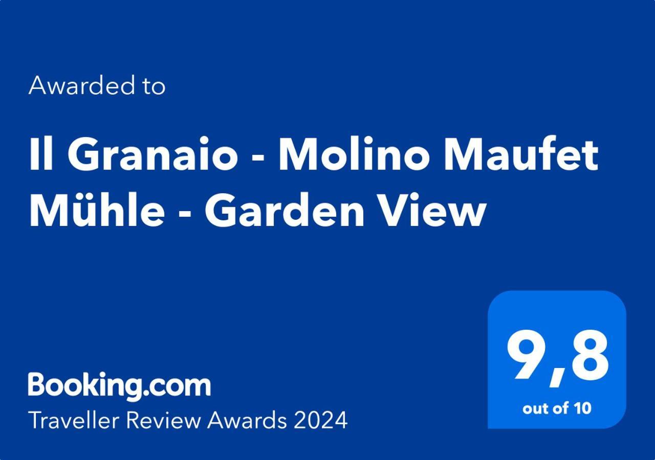 Villa Il Granaio - Ancient Molino Maufet Watermill On - Garden View