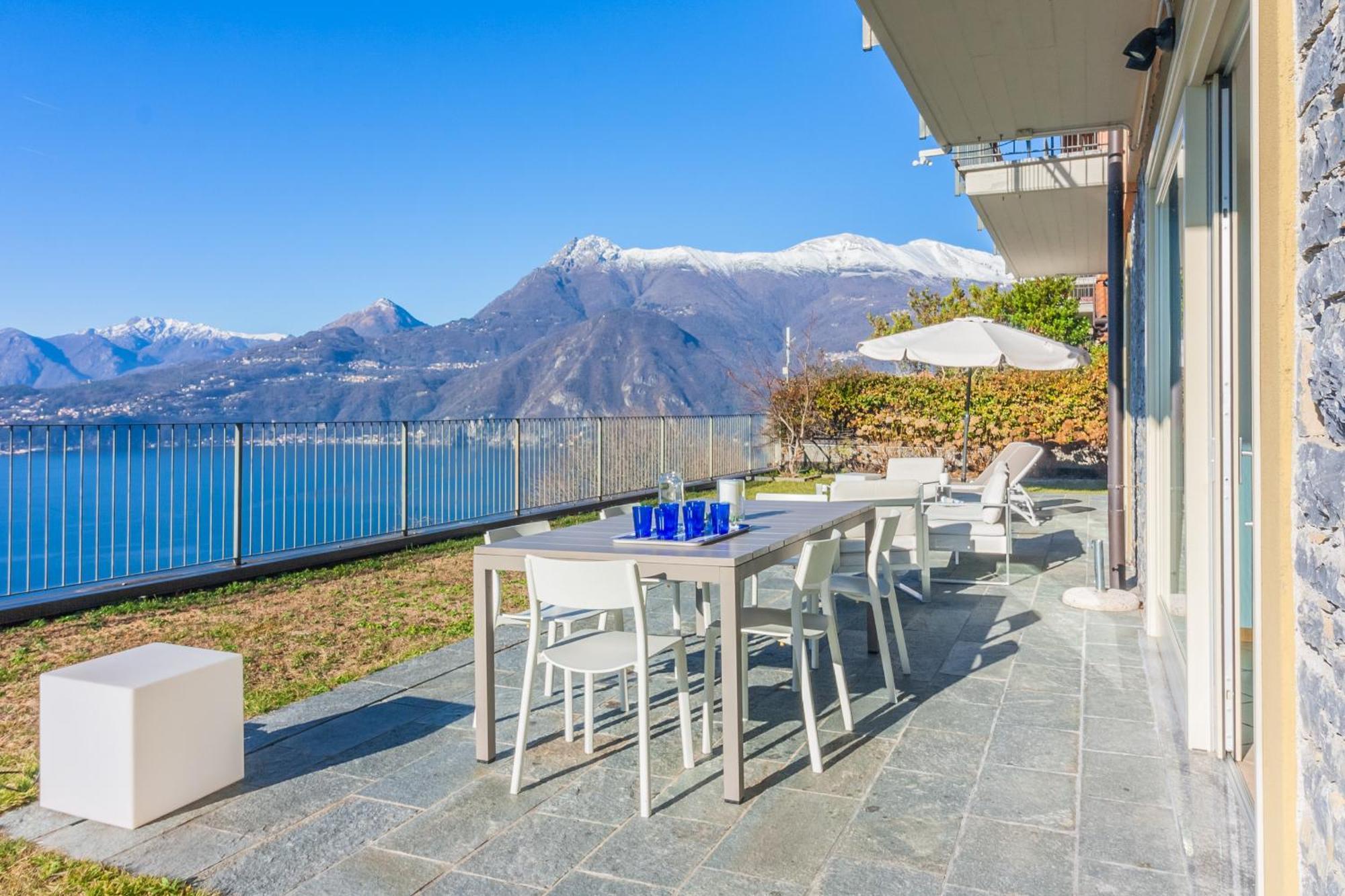 The Patio Over Varenna Perledo