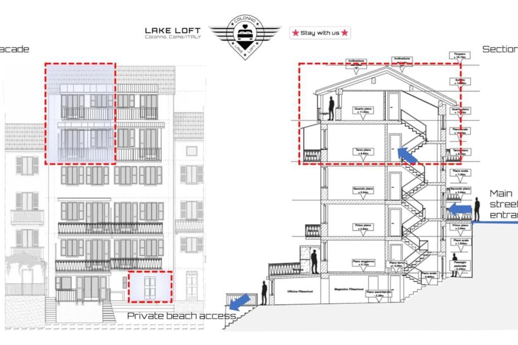 Apartment Lake Loft Colonno