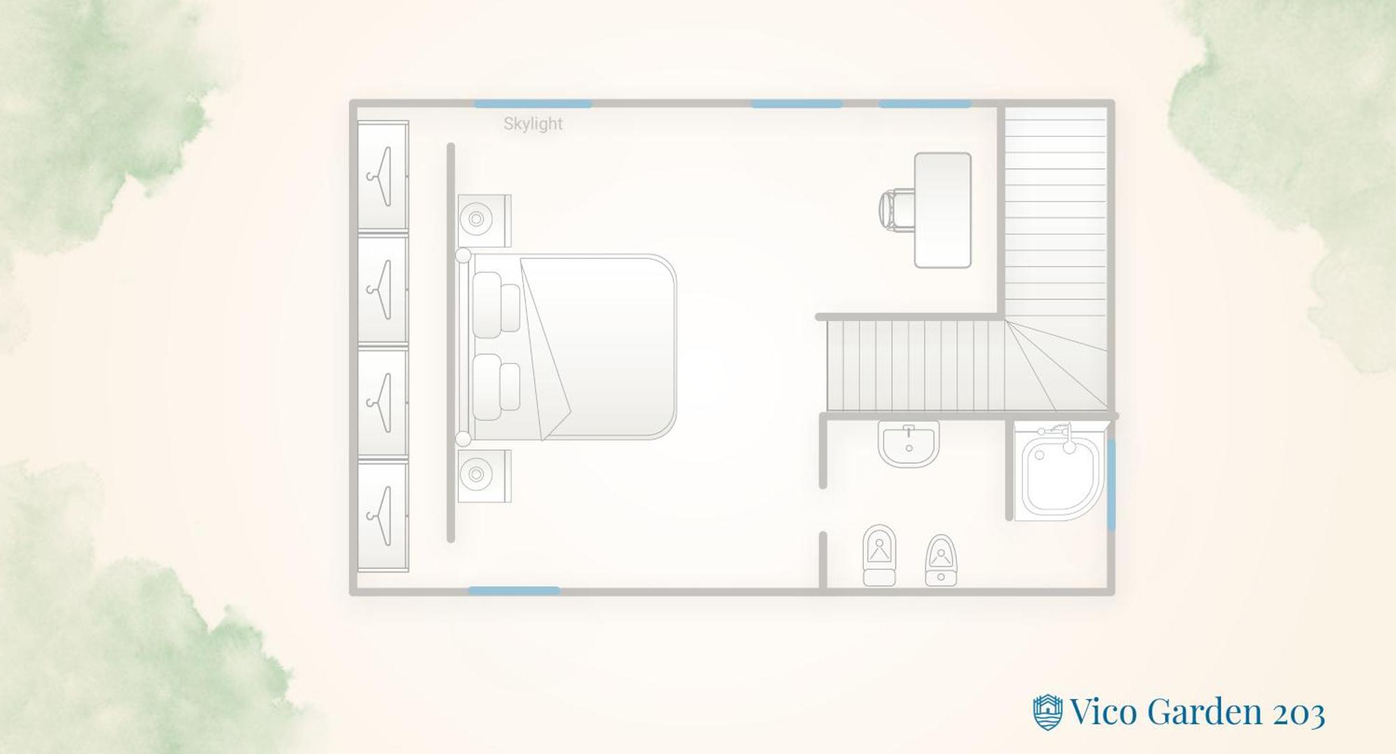 Vico Garden-203 By Rent * Como