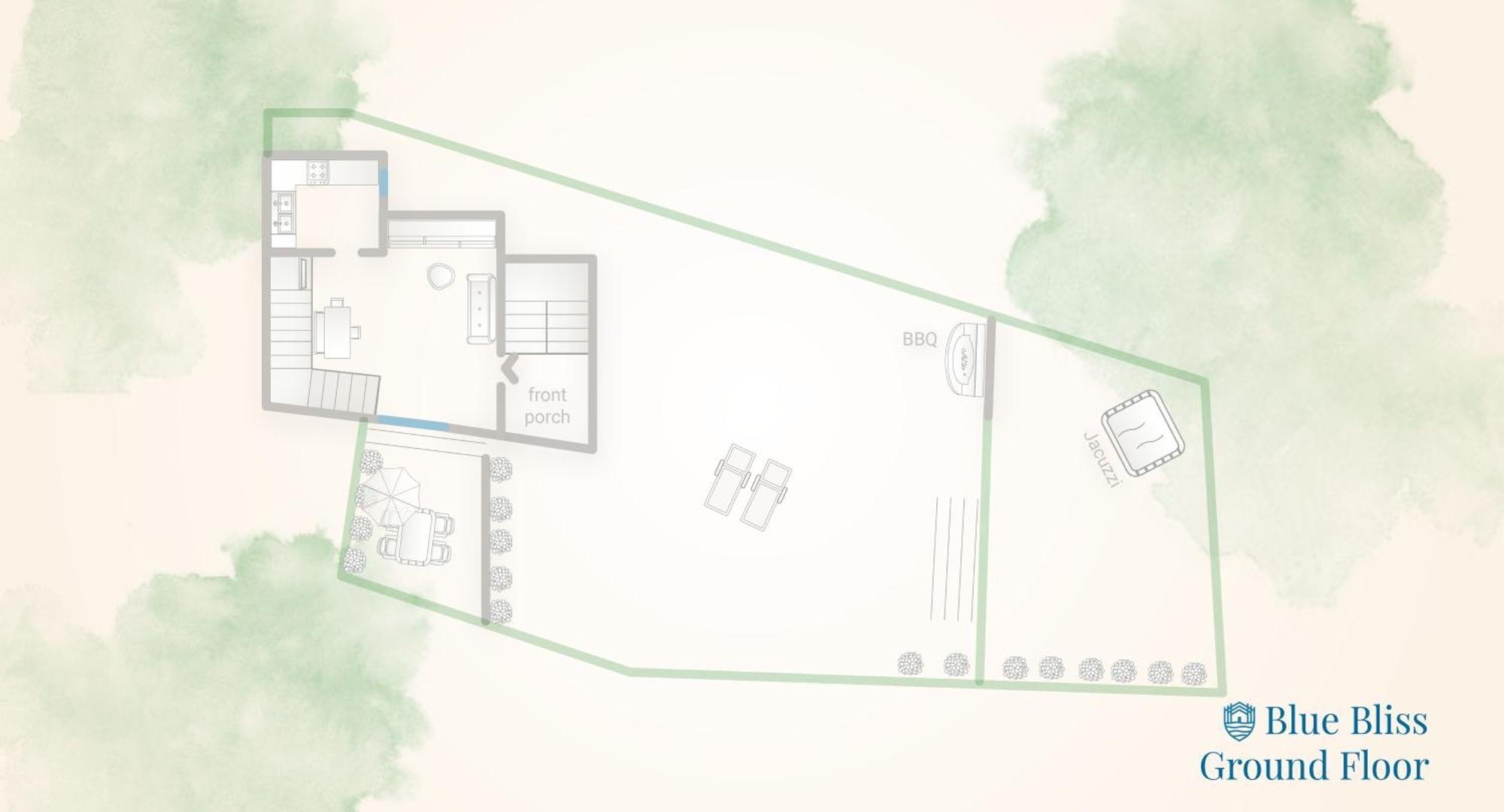 Apartment Blue Bliss By Rent