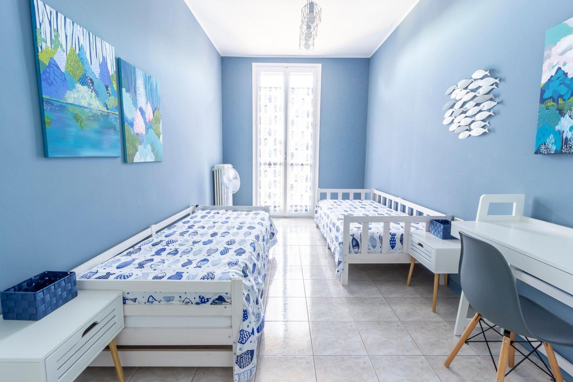 Parking & Terrace - Large 90 Mq - Self Check-in & Remote Access Apartment Como