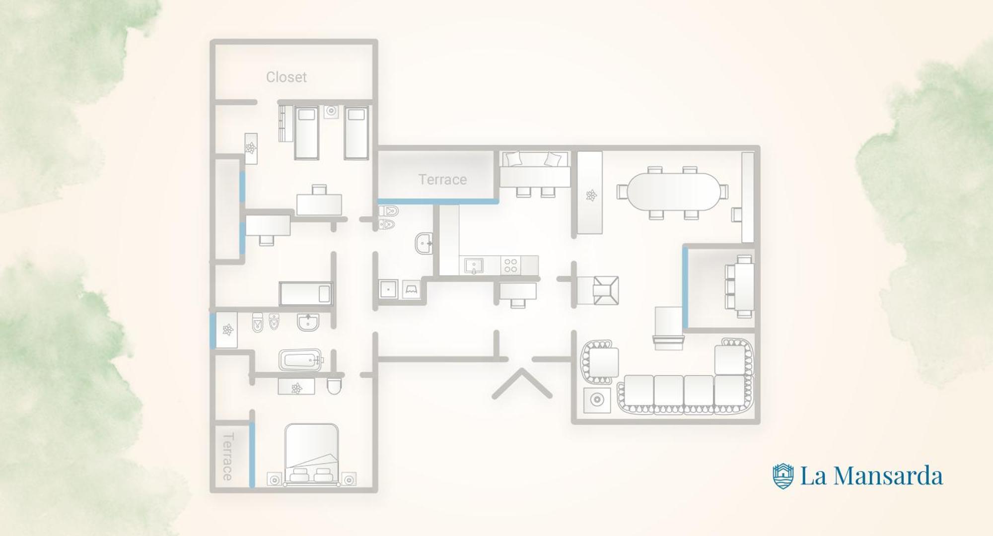 Apartment La Mansarda By Rent
