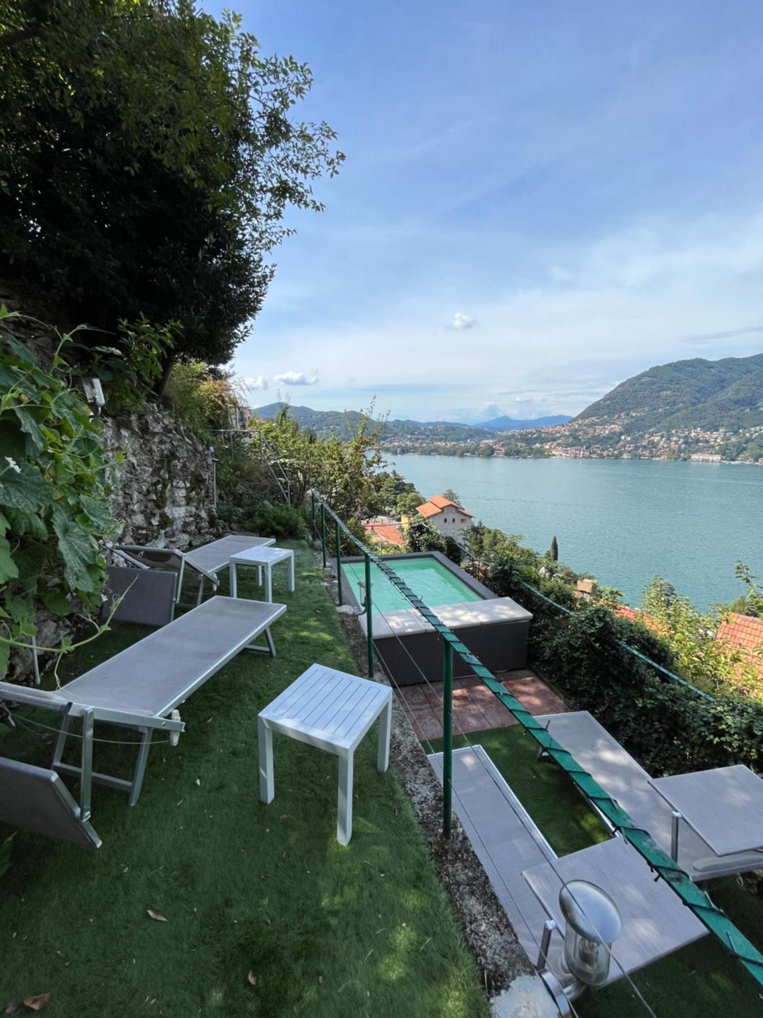 Como, Jacuzzi And Private Pool Ferienhaus Blevio