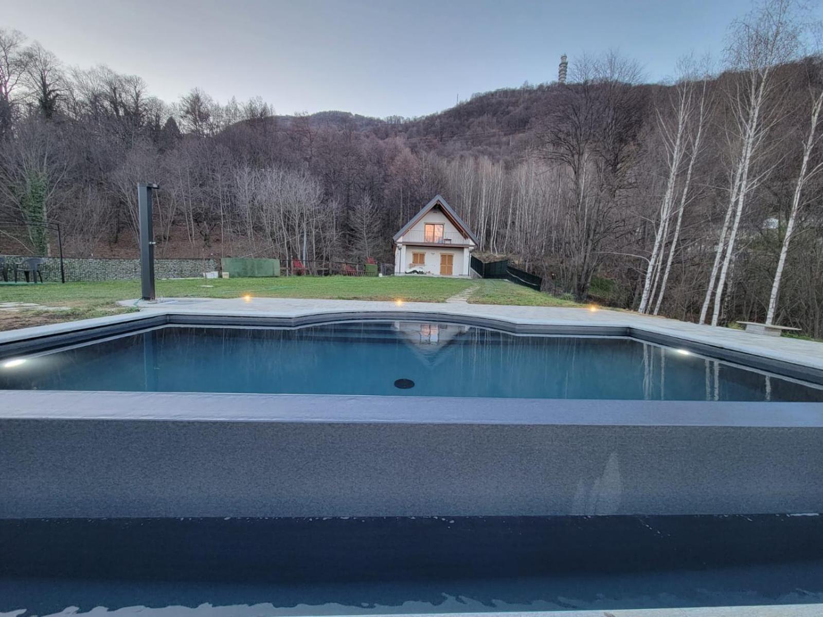 Casa A Punta Casetta Nel Bosco, Meravigliosa Vista Chalet Stazzona