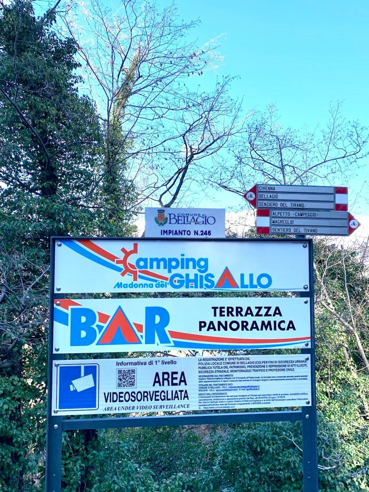 Campeggio Madonna Del Ghisallo Campsite Magreglio