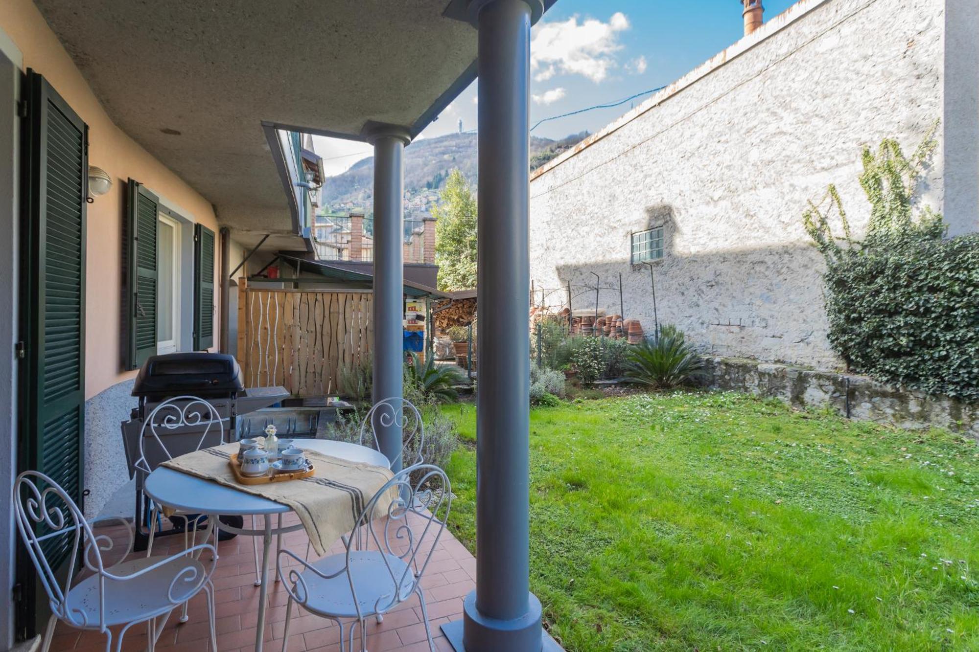 Ponente Balcony & Garden By Rent Apartment Gravedona