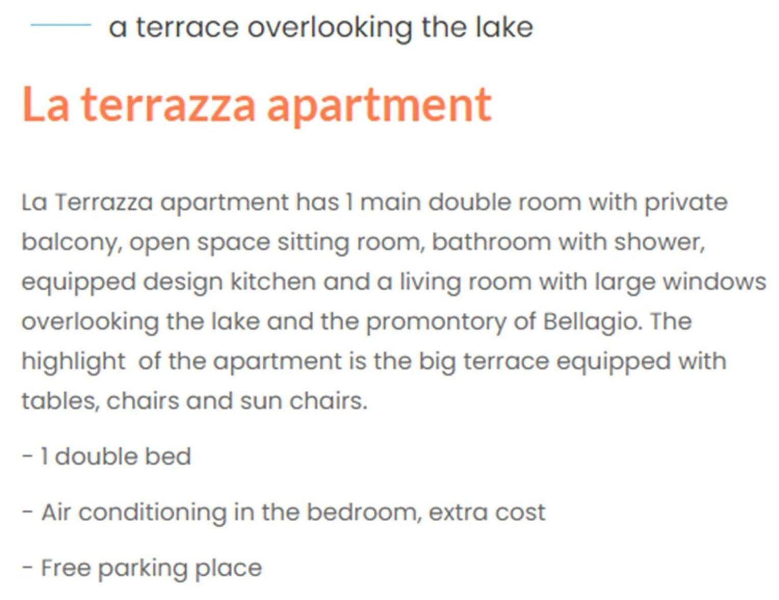 Apartment Miralago Rosa Terrazza *
