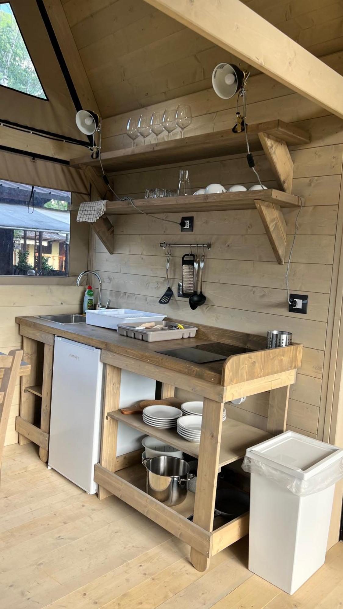 Glamping Rivabella Luxury tent