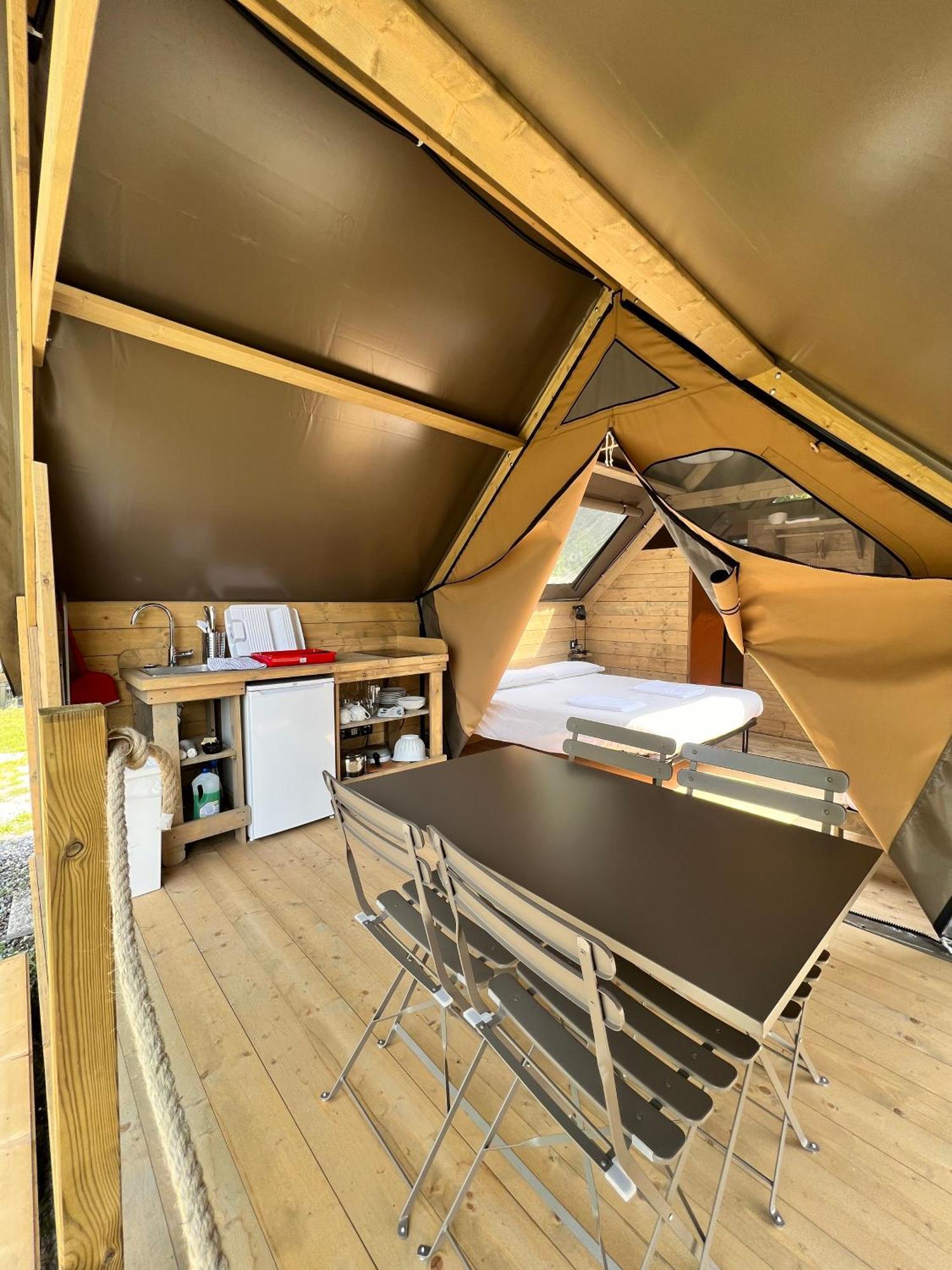 Glamping Rivabella Luxury tent