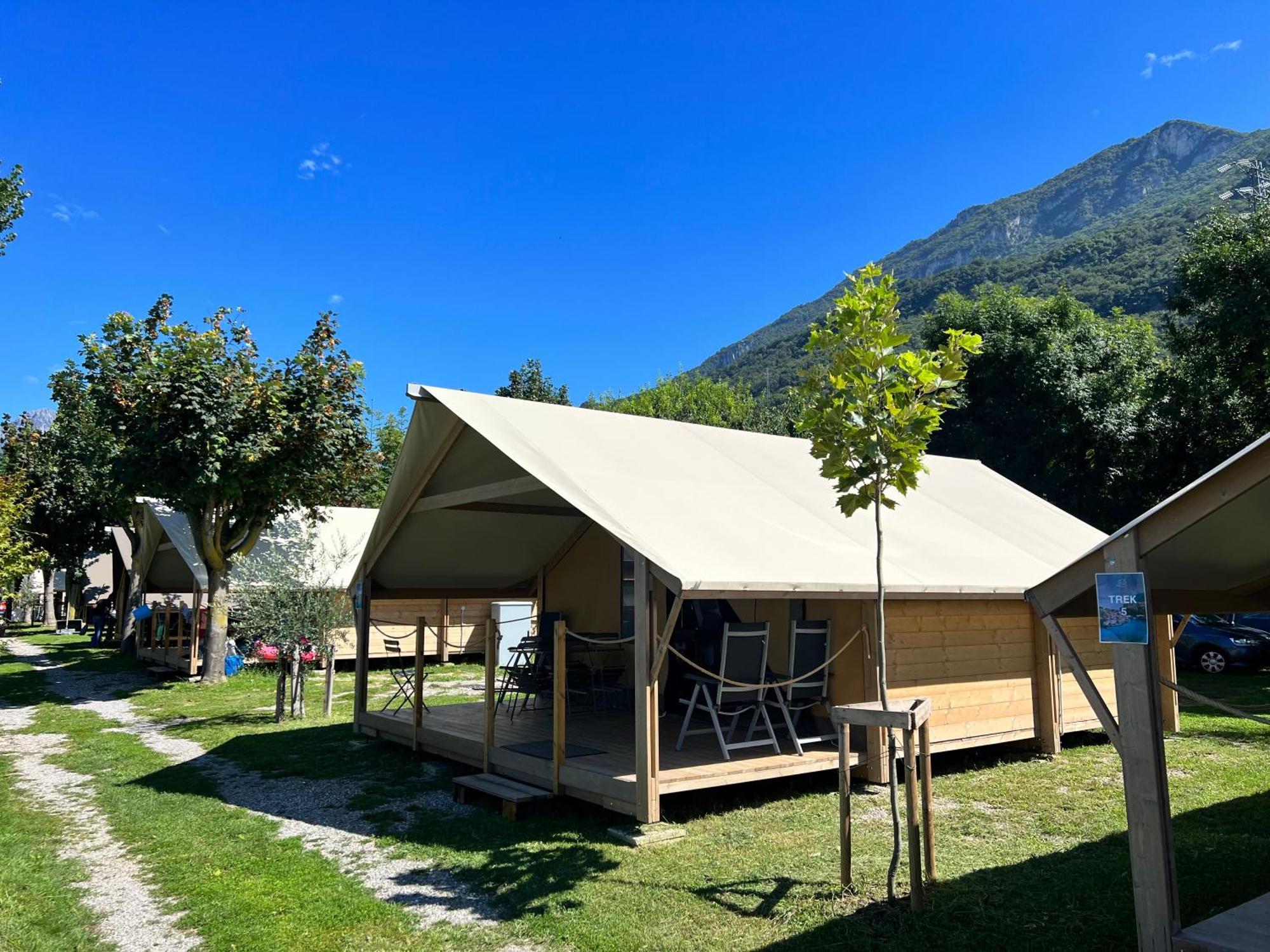 Glamping Rivabella Luxury tent