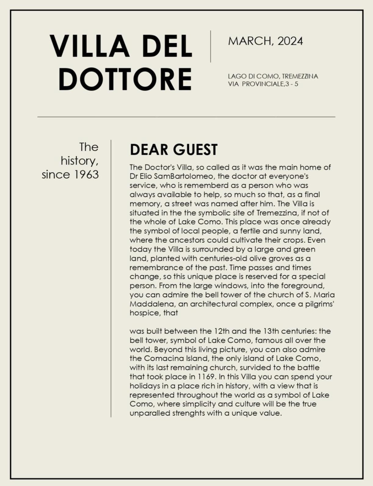 Villa Del Dottore *