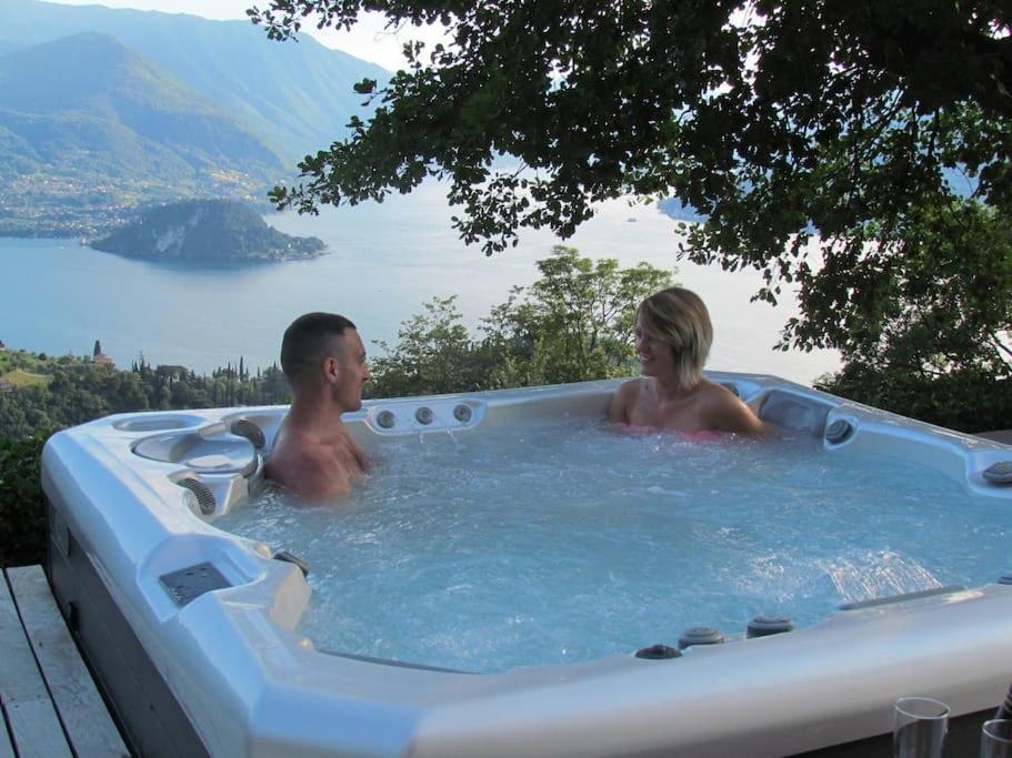 Tranquil Nestled Among Ancient Chestnut Trees Villa Perledo