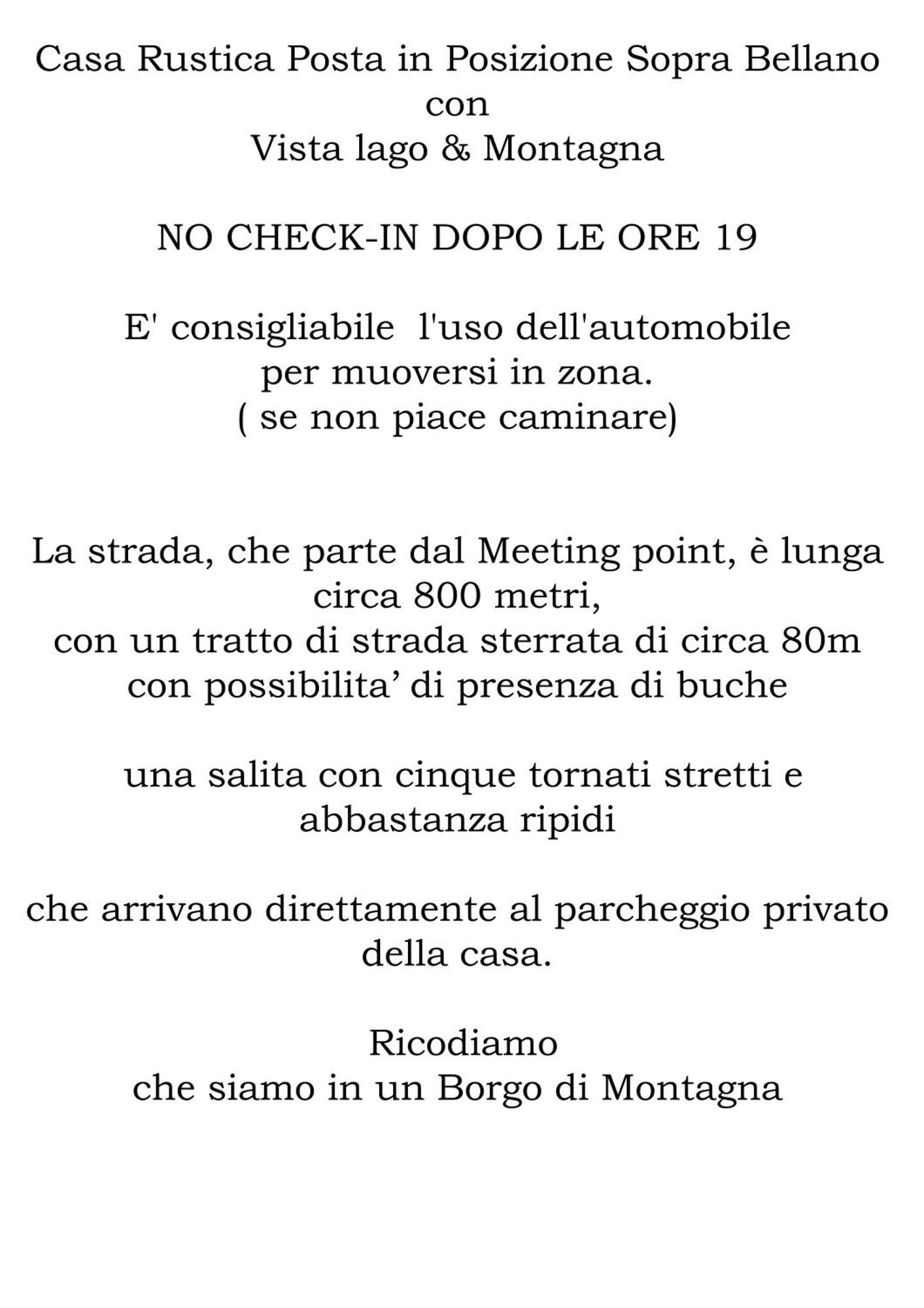 Holiday home Rustico Verginate Bellano