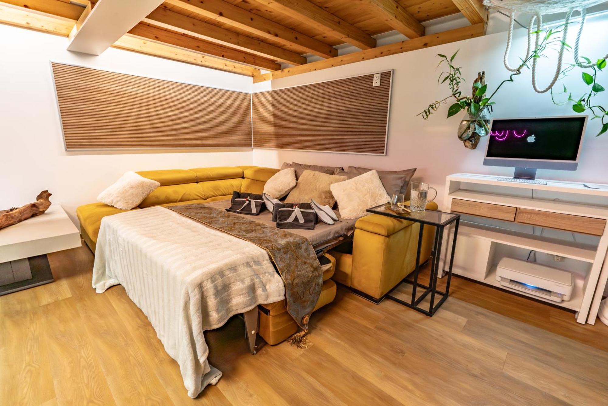 Apartment Luxe & Haven - Jacuzzi, Sauna, Steam, Private Parking *