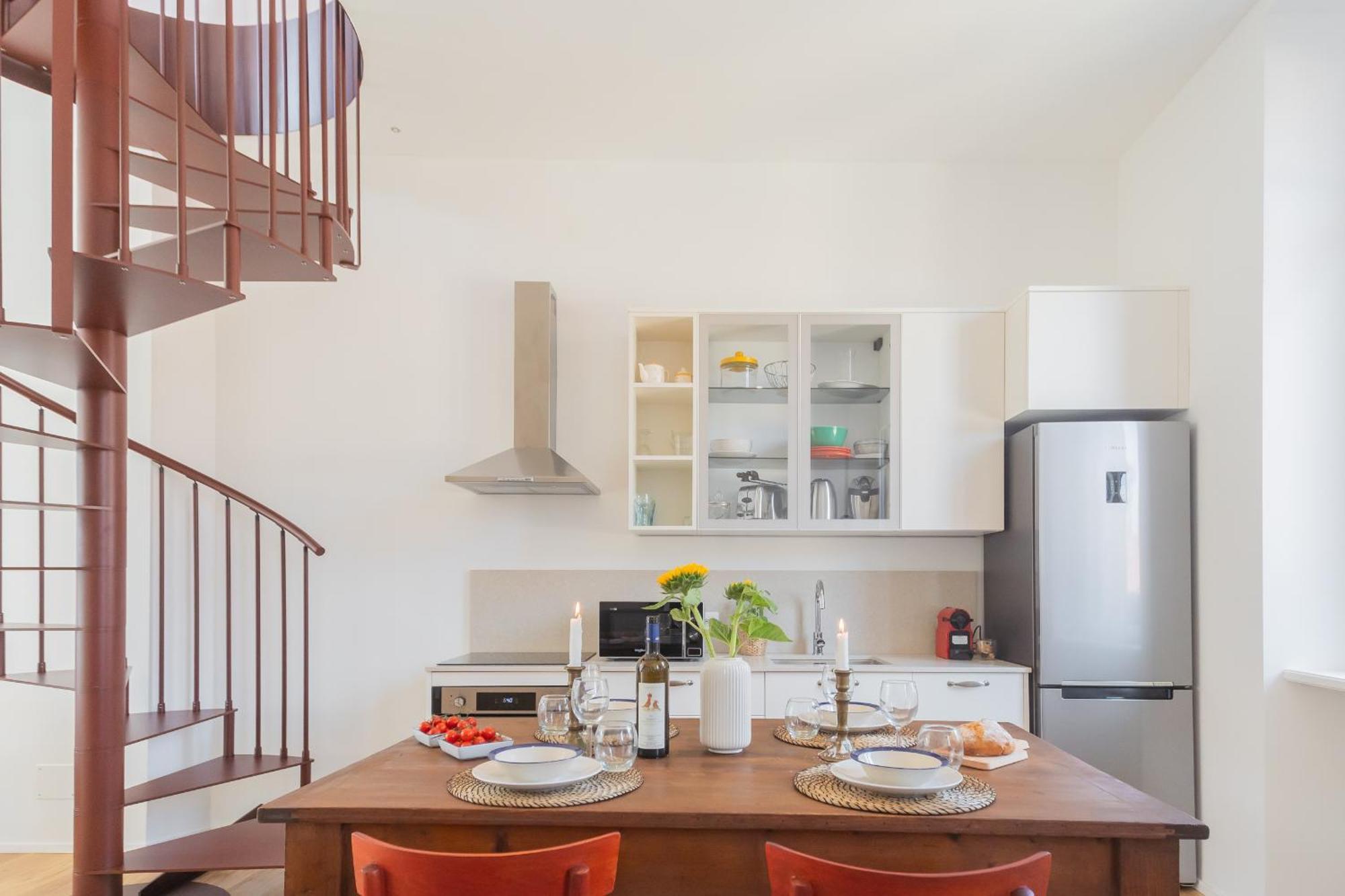 Apartment Rooftop Nest In Center By Rent *