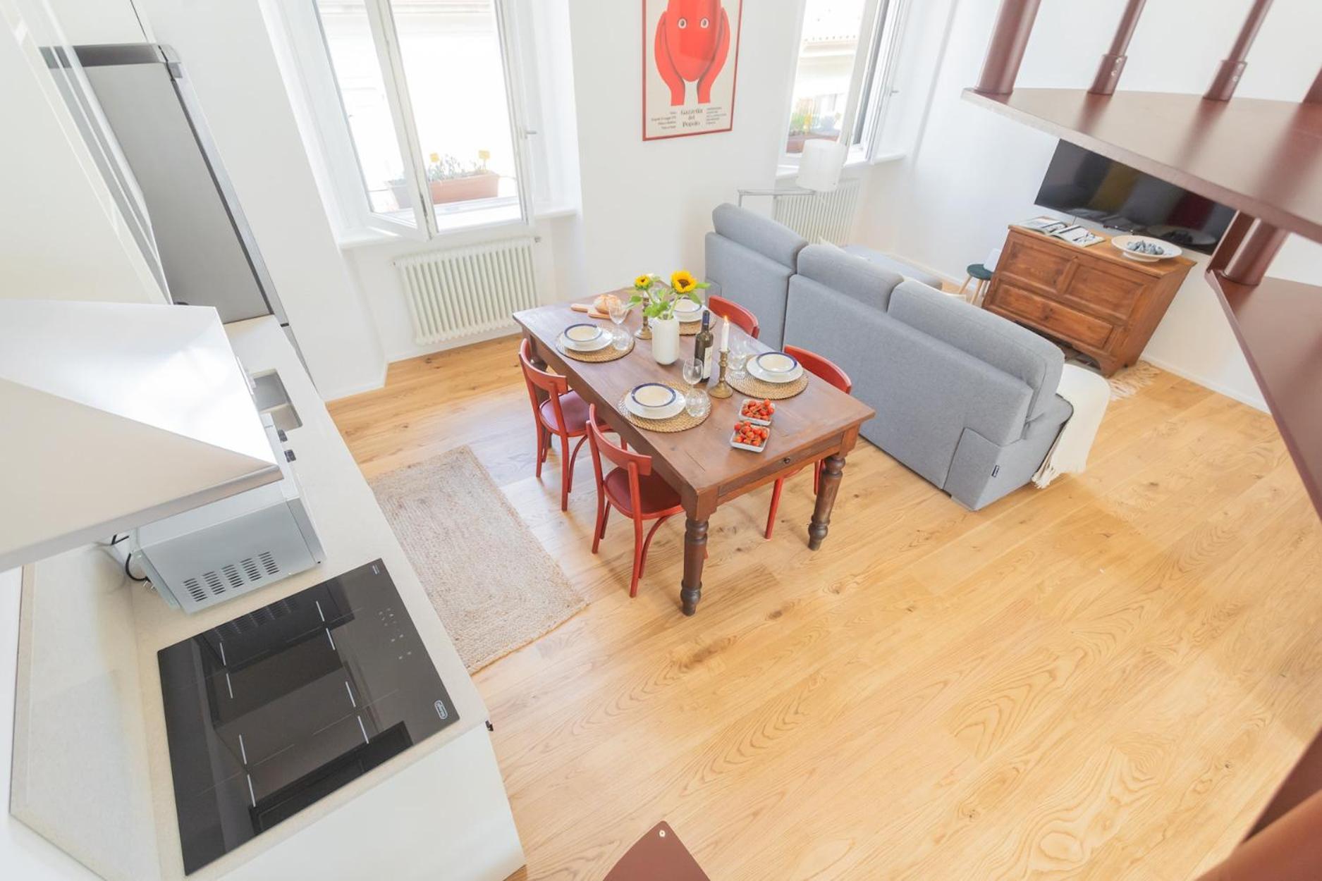 Rooftop Nest In Center By Rent Apartment Como