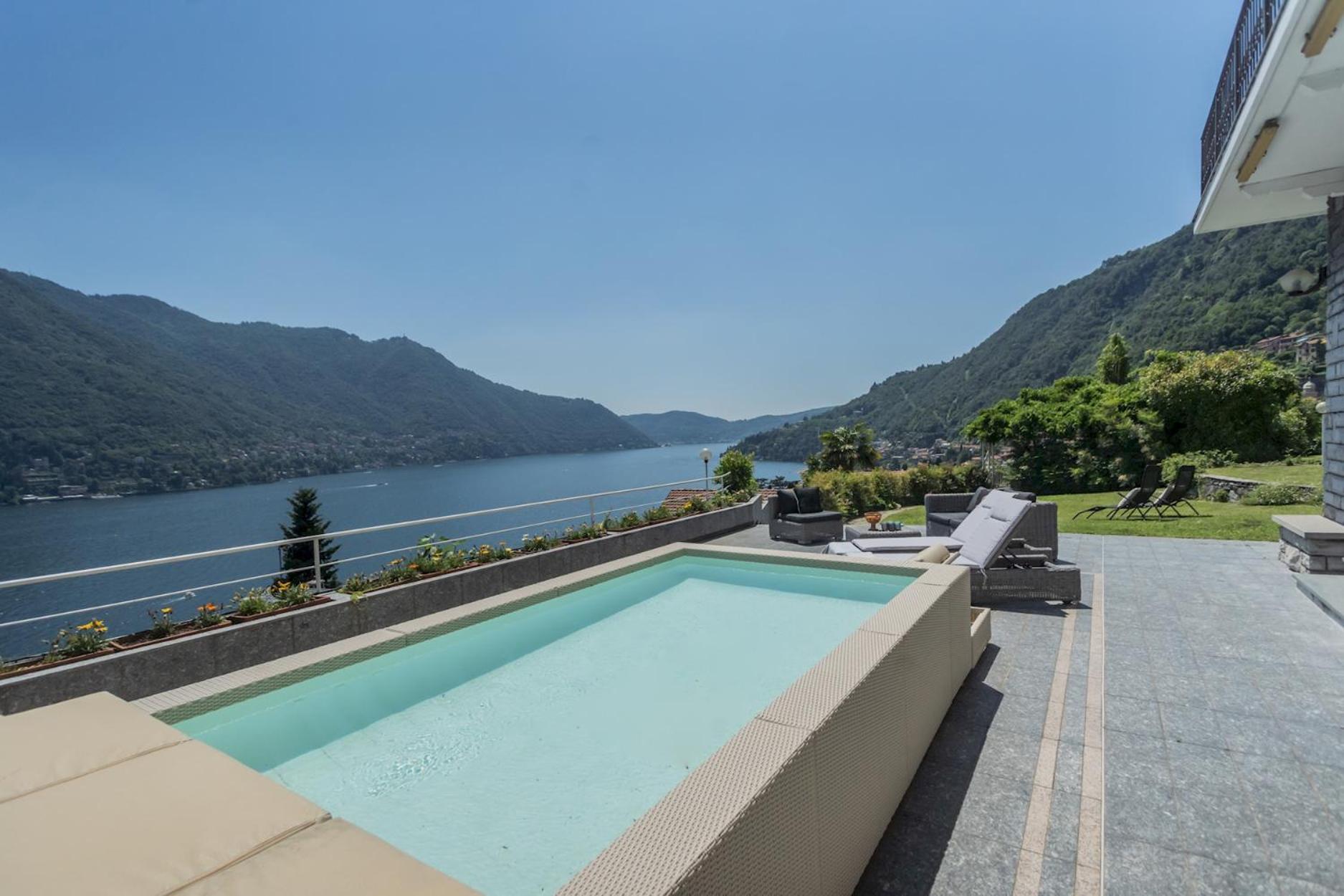 Villa Villa Chiara Lake Como With Private Garden By Rent All Como Moltrasio