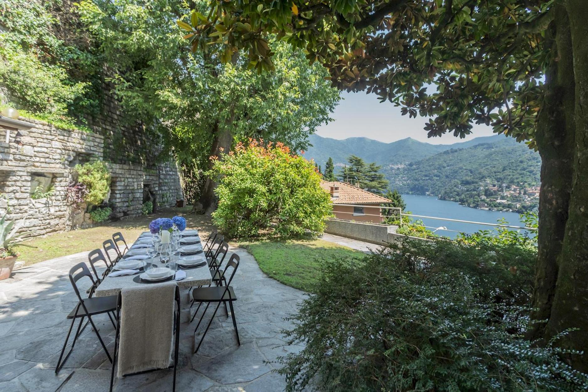 Villa Chiara Lake Como With Private Garden By Rent All Como Villa *