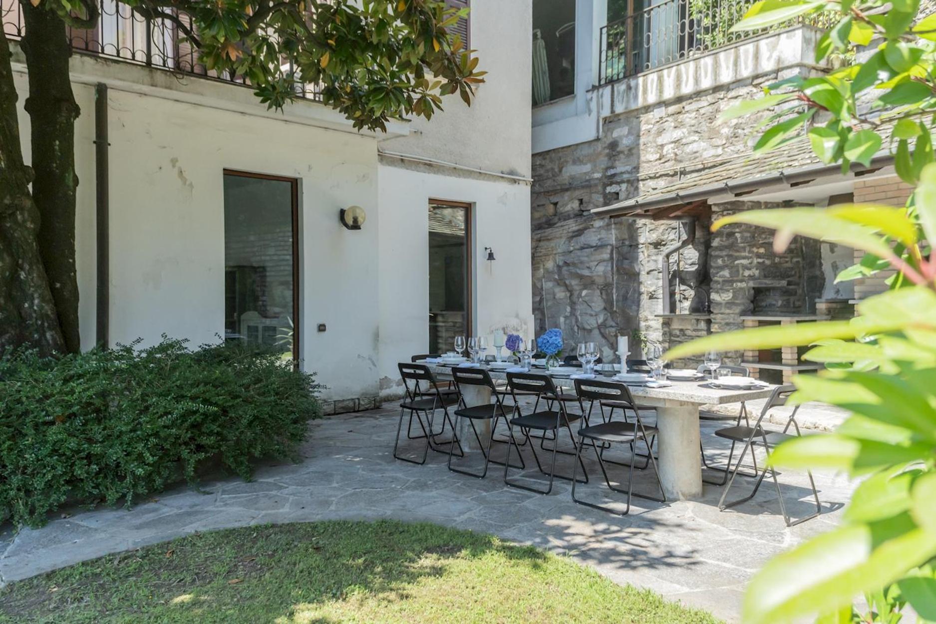 Villa Villa Chiara Lake Como With Private Garden By Rent All Como Moltrasio
