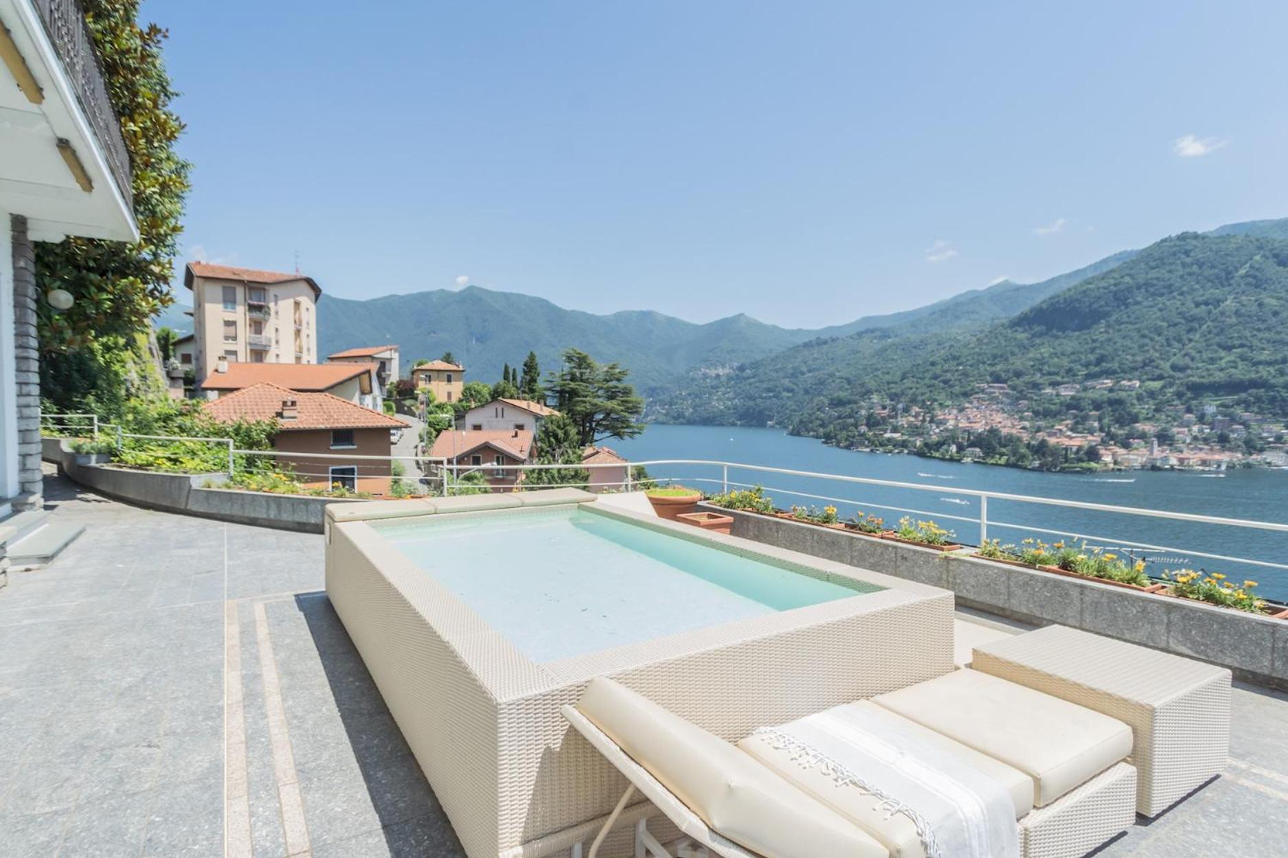 Villa Chiara Lake Como With Private Garden By Rent All Como Moltrasio